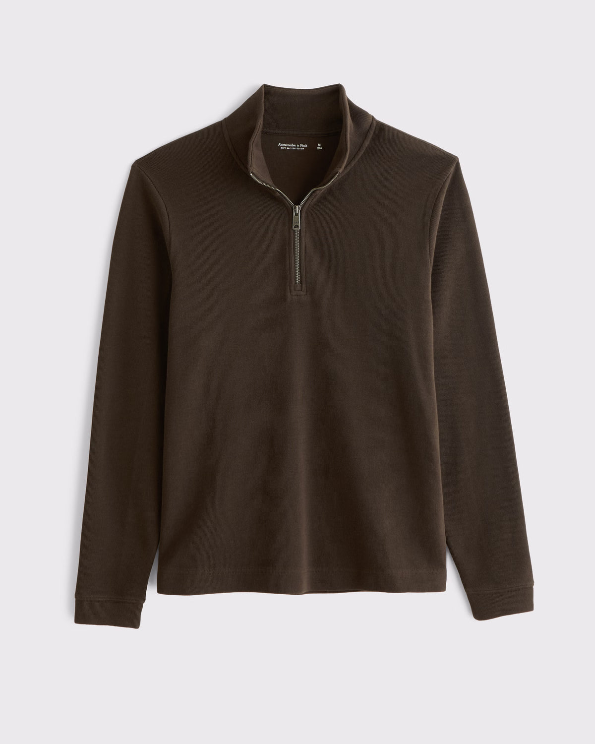Abercrombie & Fitch - 100% Cotton French Rib Half-Zip