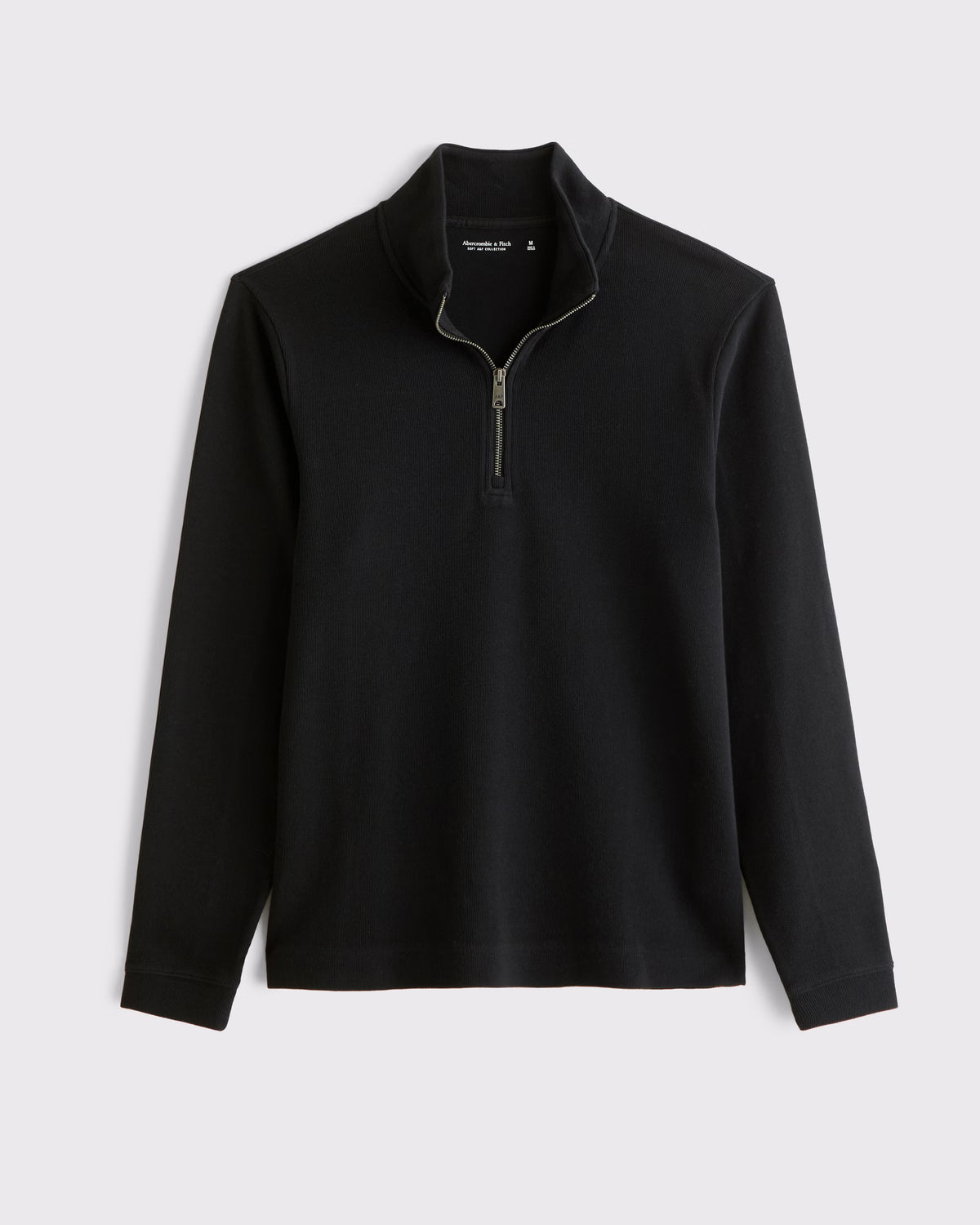 Abercrombie & Fitch - 100% Cotton French Rib Half-Zip