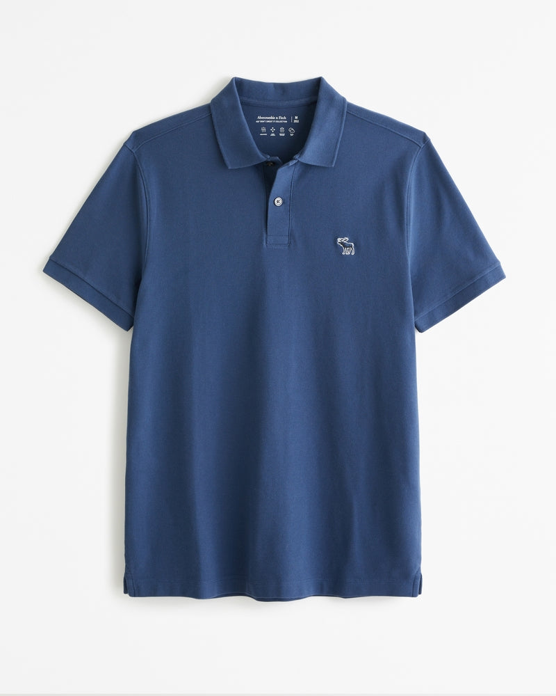 Abercrombie & Fitch - Tonal Icon Don't Sweat it Polo IMMEDIATE