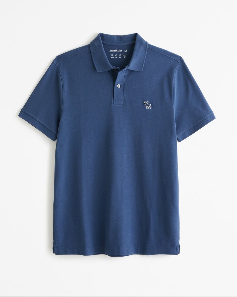 Abercrombie & Fitch - Tonal Icon Don't Sweat it Polo IMMEDIATE - Brandatak Store