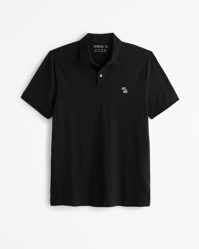 Abercrombie & Fitch - Tonal Icon Don't Sweat it Polo IMMEDIATE