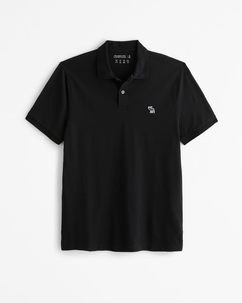 Abercrombie & Fitch - Tonal Icon Don't Sweat it Polo IMMEDIATE - Brandatak Store