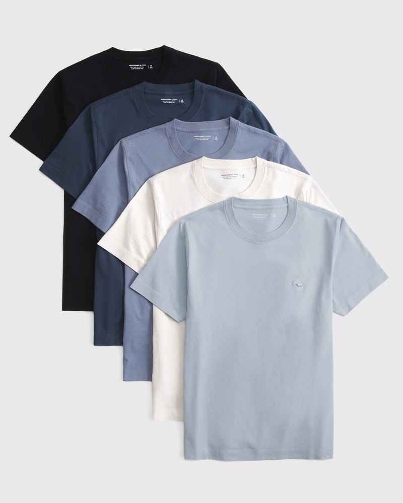 Abercrombie & Fitch - 5-Pack Slim Polished Icon Tees