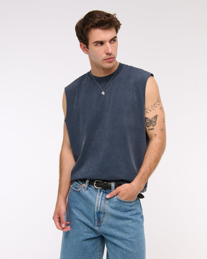 Premium Heavyweight Cropped Tank