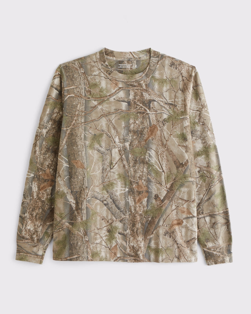 Abercrombie & Fitch - Long-Sleeve Premium Heavyweight 2.0 Tee