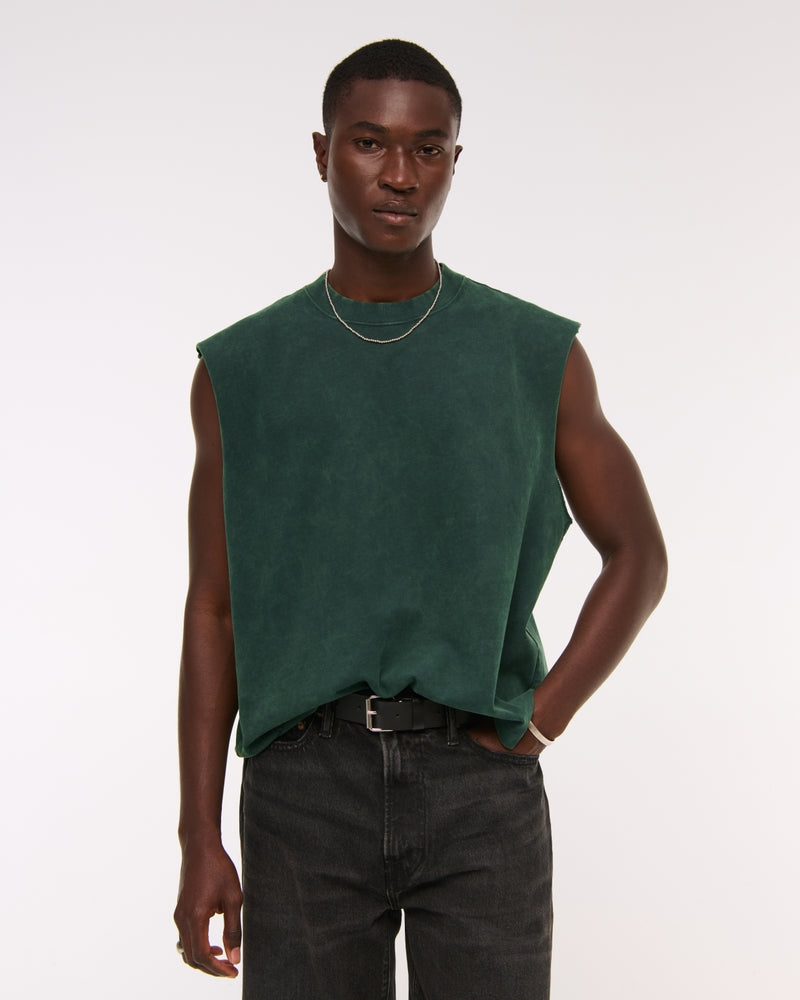 Premium Heavyweight Cropped Tank