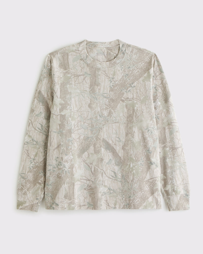 Abercrombie & Fitch - Long-Sleeve Premium Heavyweight 2.0 Tee