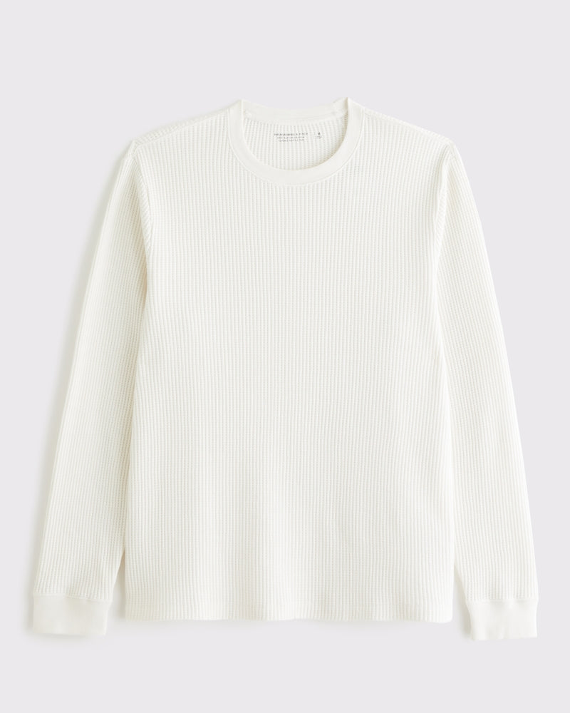 Abercrombie & Fitch - Long-Sleeve Classic Waffle Tee