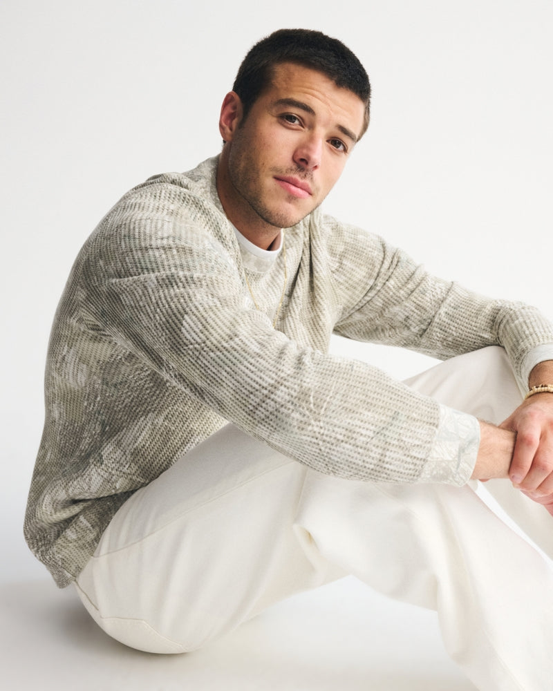 Abercrombie & Fitch - Long-Sleeve Classic Waffle Tee