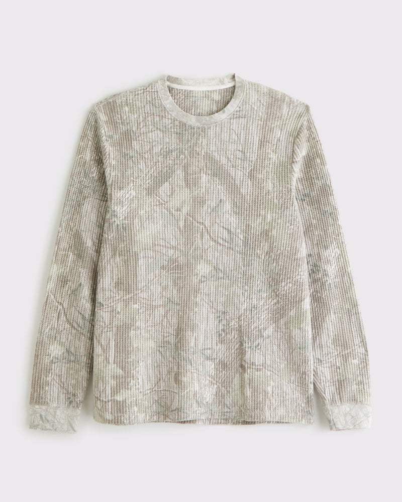 Abercrombie & Fitch - Long-Sleeve Classic Waffle Tee