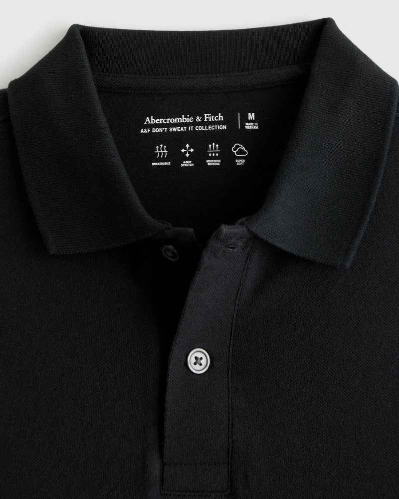 Abercrombie & Fitch - Signature Icon Don't Sweat It Polo IMMEDIATE