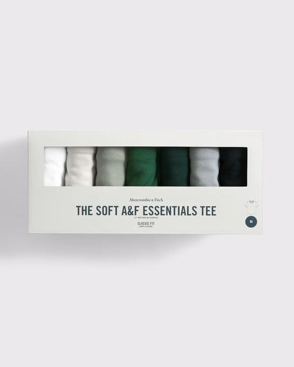 Abercrombie & Fitch - 7-Pack Classic Essential Tees