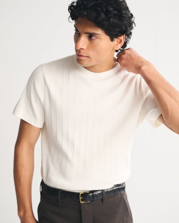 Abercrombie & Fitch - Premium Ribbed Tee