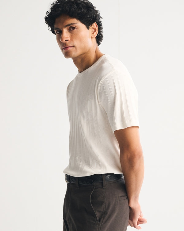 Abercrombie & Fitch - Premium Ribbed Tee