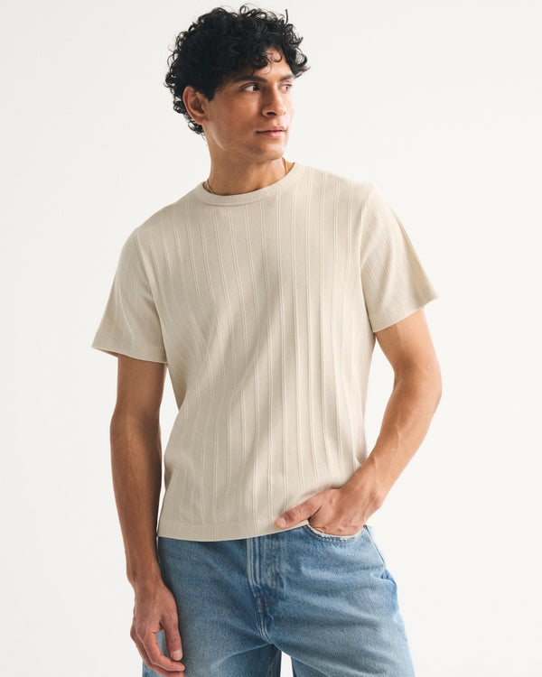 Abercrombie & Fitch - Premium Ribbed Tee