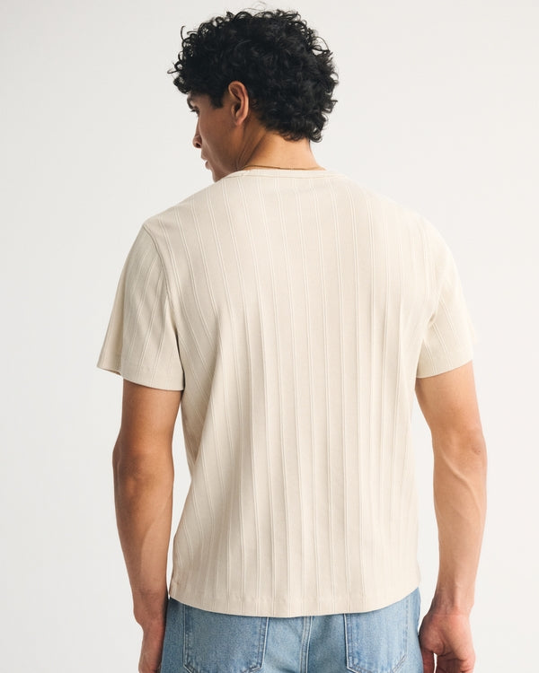 Abercrombie & Fitch - Premium Ribbed Tee