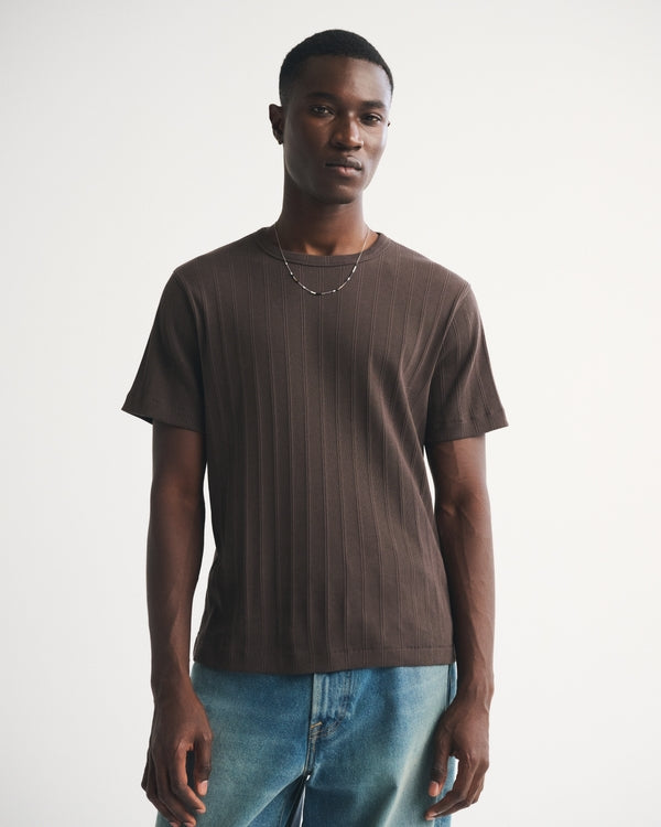 Abercrombie & Fitch - Premium Ribbed Tee