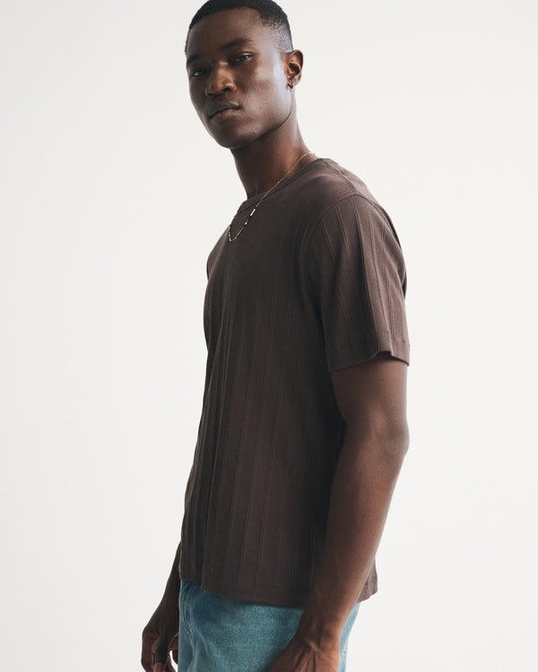 Abercrombie & Fitch - Premium Ribbed Tee