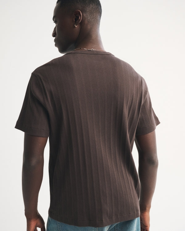 Abercrombie & Fitch - Premium Ribbed Tee