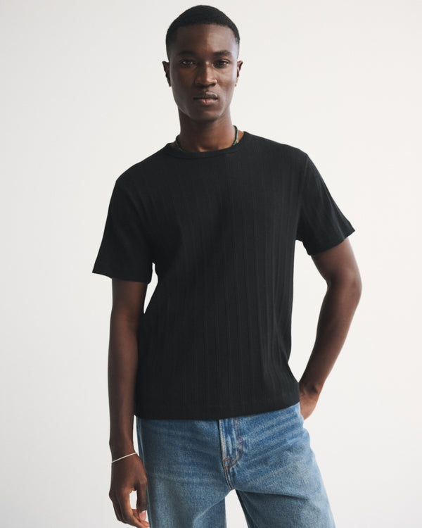 Abercrombie & Fitch - Premium Ribbed Tee