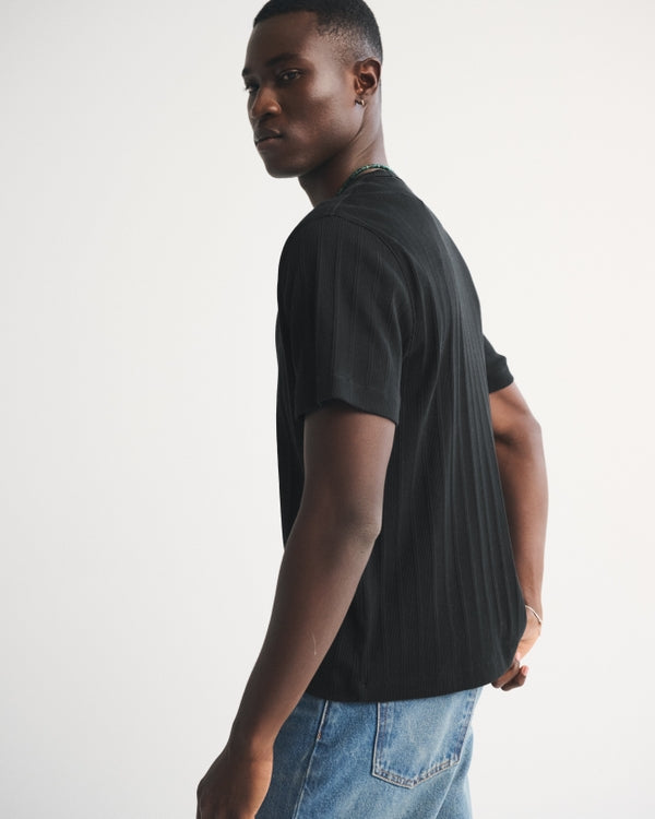Abercrombie & Fitch - Premium Ribbed Tee