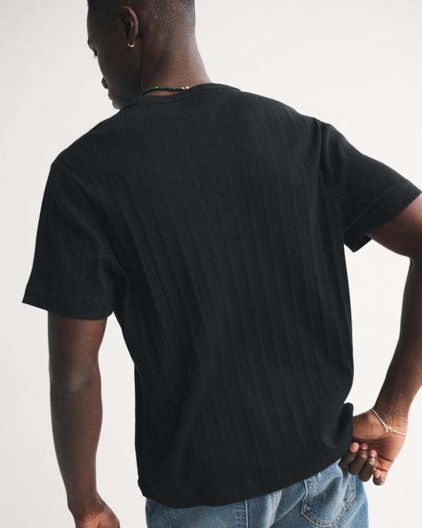 Abercrombie & Fitch - Premium Ribbed Tee