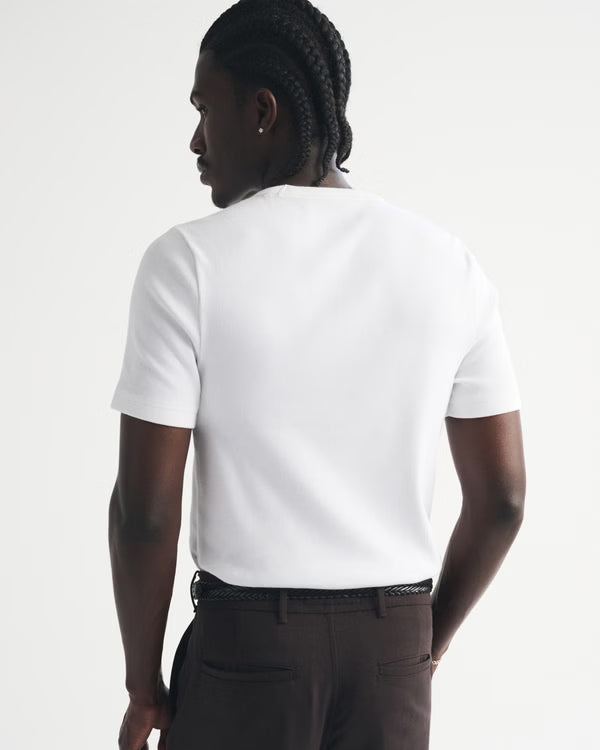 Abercrombie and Fitch - Essential Slim Ribbed Tee