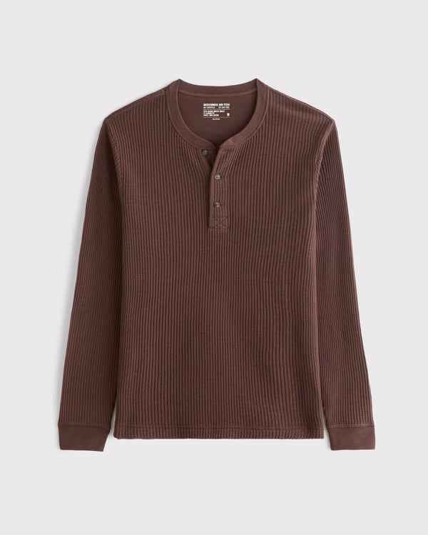 Abercrombie & Fitch - Classic Waffle Henley