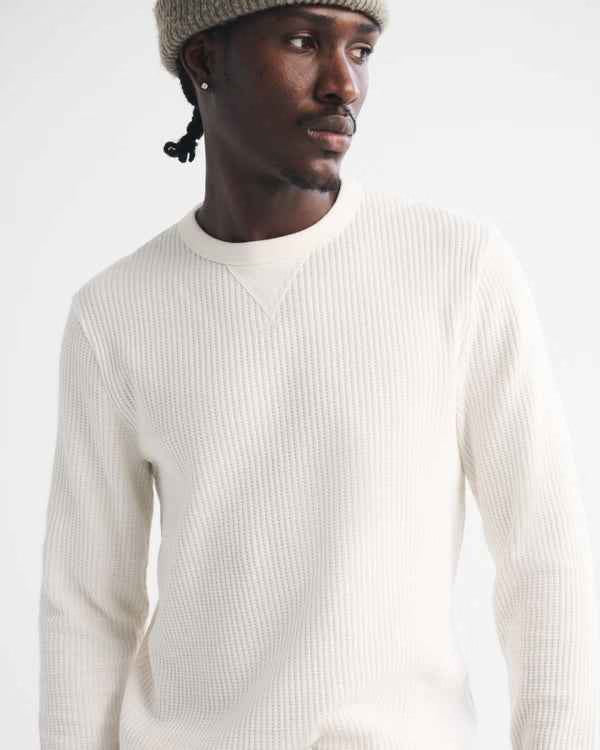 Abercrombie & Fitch - Long-Sleeve Classic Waffle Tee