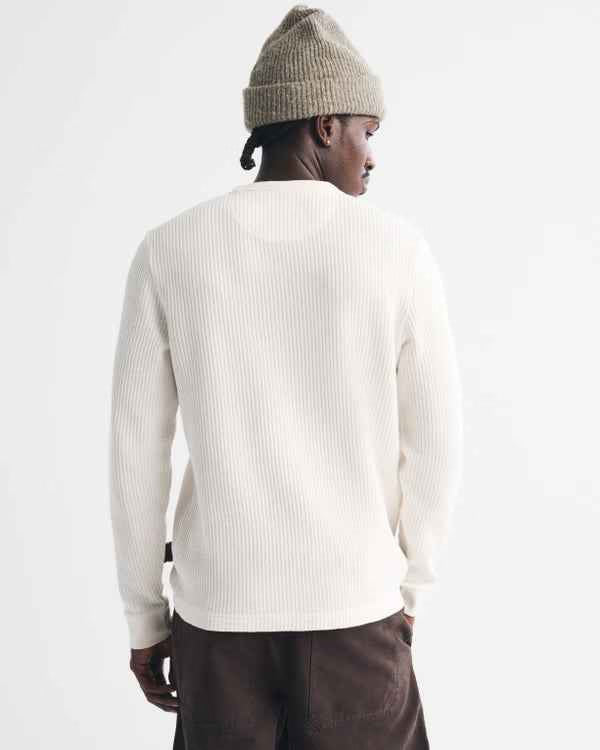 Abercrombie & Fitch - Long-Sleeve Classic Waffle Tee