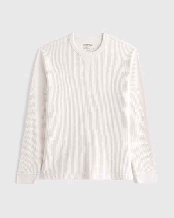 Abercrombie & Fitch - Long-Sleeve Classic Waffle Tee