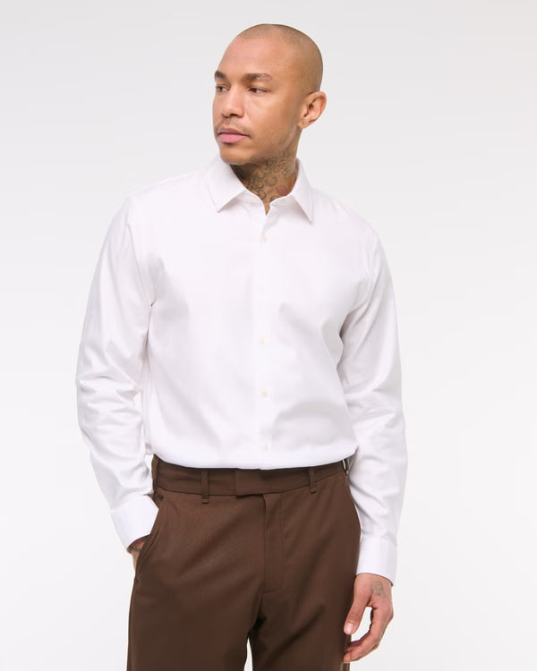 Abercrombie & Fitch - Top Rated A&F Collins Slim Stretch Suiting Shirt