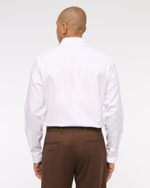 Abercrombie & Fitch - Top Rated A&F Collins Slim Stretch Suiting Shirt
