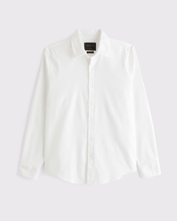 Abercrombie & Fitch - Top Rated A&F Collins Slim Stretch Suiting Shirt