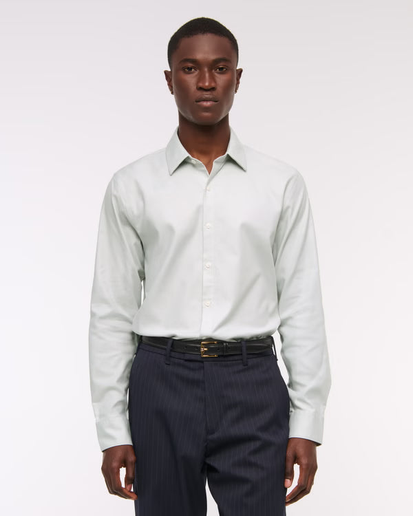 Abercrombie & Fitch - Top Rated A&F Collins Slim Stretch Suiting Shirt