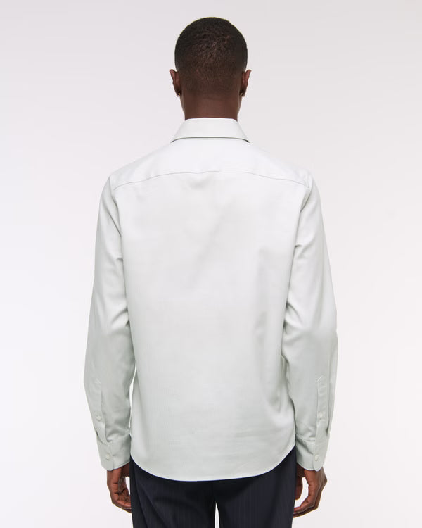 Abercrombie & Fitch - Top Rated A&F Collins Slim Stretch Suiting Shirt
