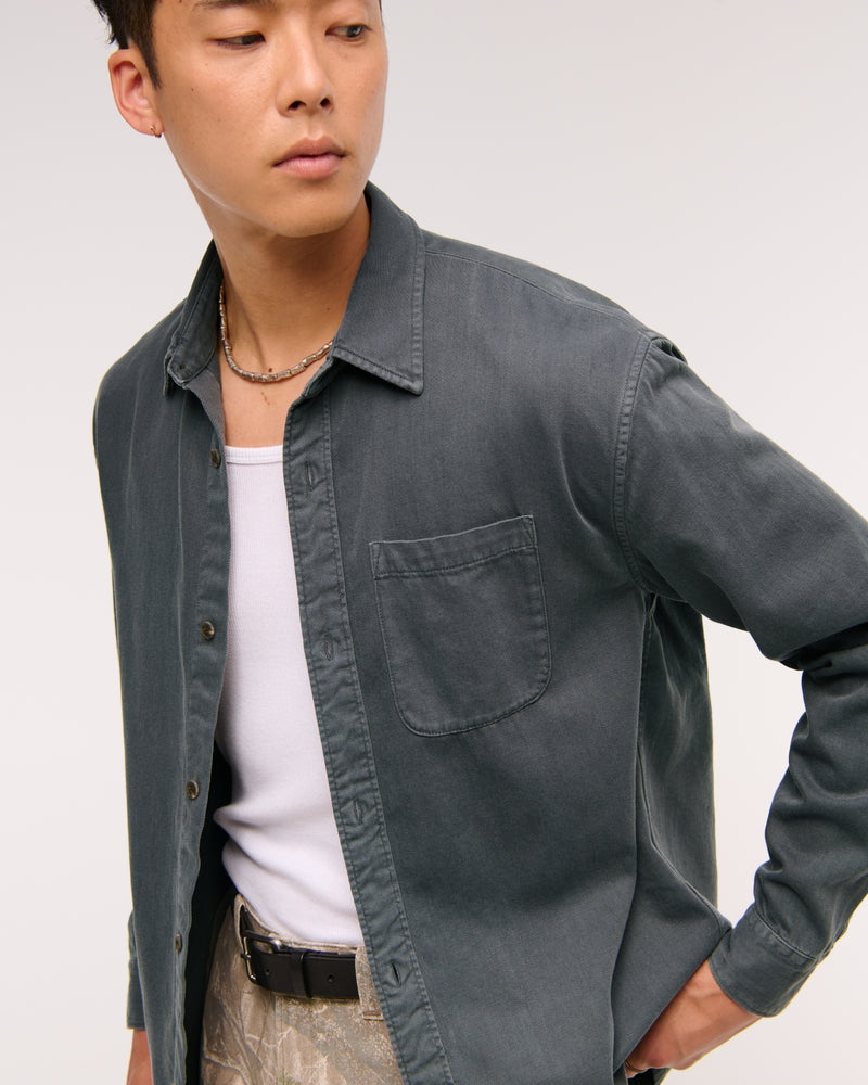 Abercrombie & Fitch - Twill Shirt Jacket