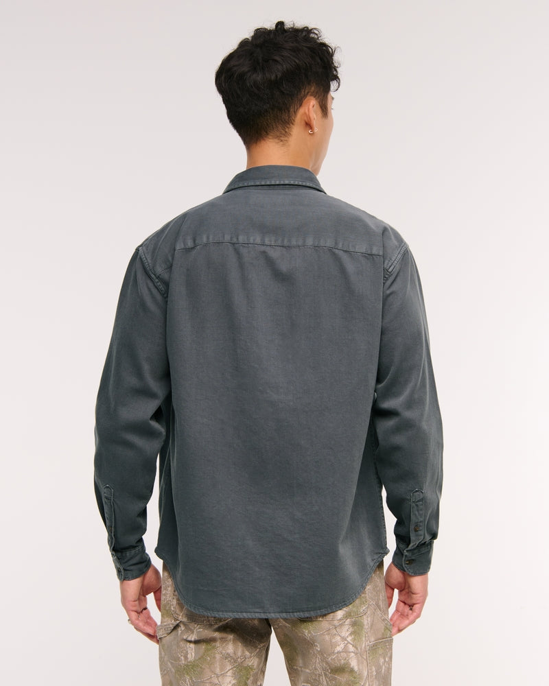 Abercrombie & Fitch - Twill Shirt Jacket