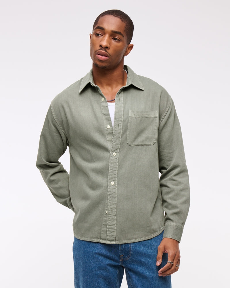 Abercrombie & Fitch - Twill Shirt Jacket