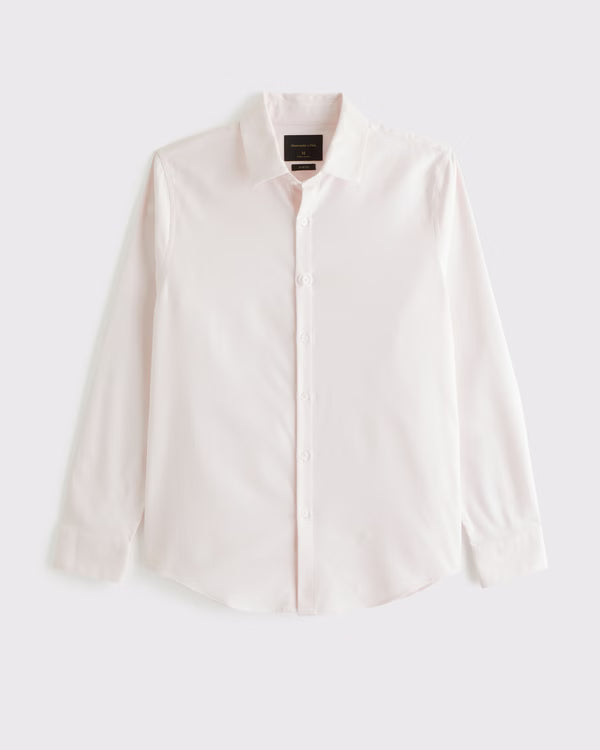 Abercrombie & Fitch - Top Rated A&F Collins Slim Stretch Suiting Shirt