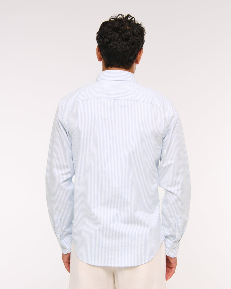 Abercrombie & Fitch - Signature Icon Slim Oxford Shirt