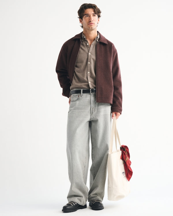 Abercrombie & Fitch - Icon Brushed Button-Up Shirt