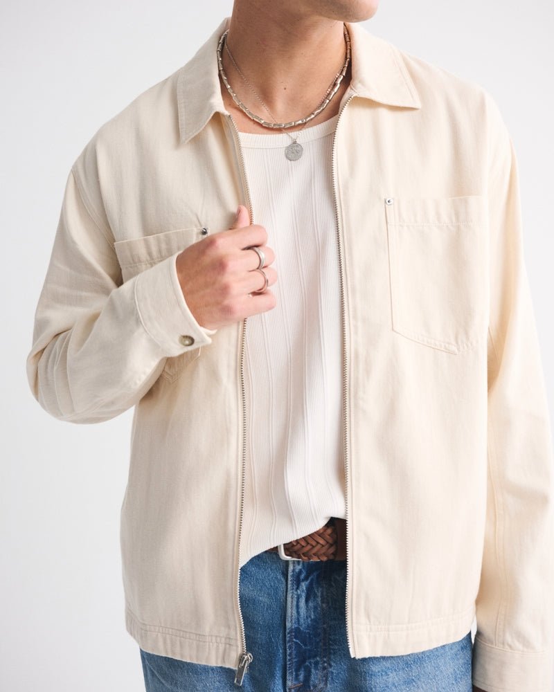 Abercrombie & Fitch - Zip Shirt Jacket - Brandatak Store