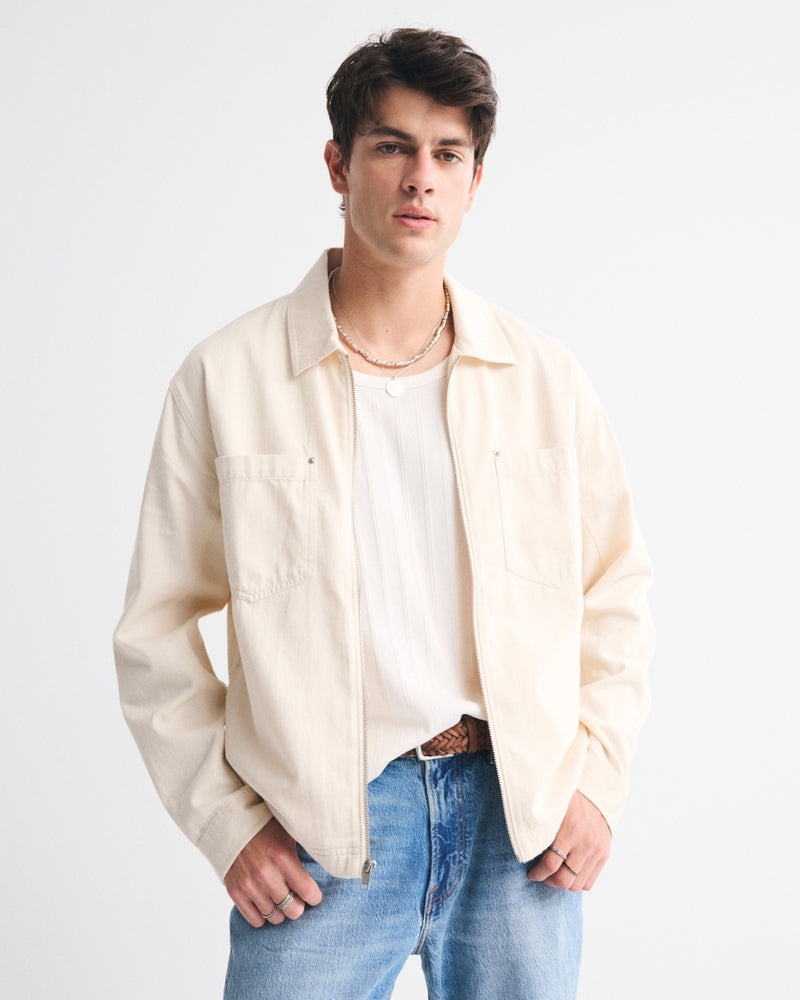 Abercrombie & Fitch - Zip Shirt Jacket