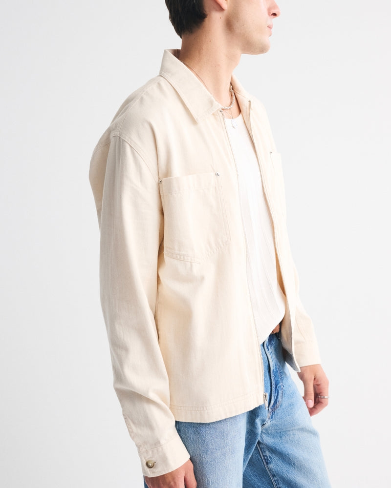 Abercrombie & Fitch - Zip Shirt Jacket