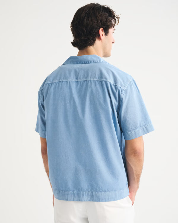 Abercrombie & Fitch - Embroidered Eyelet Shirt