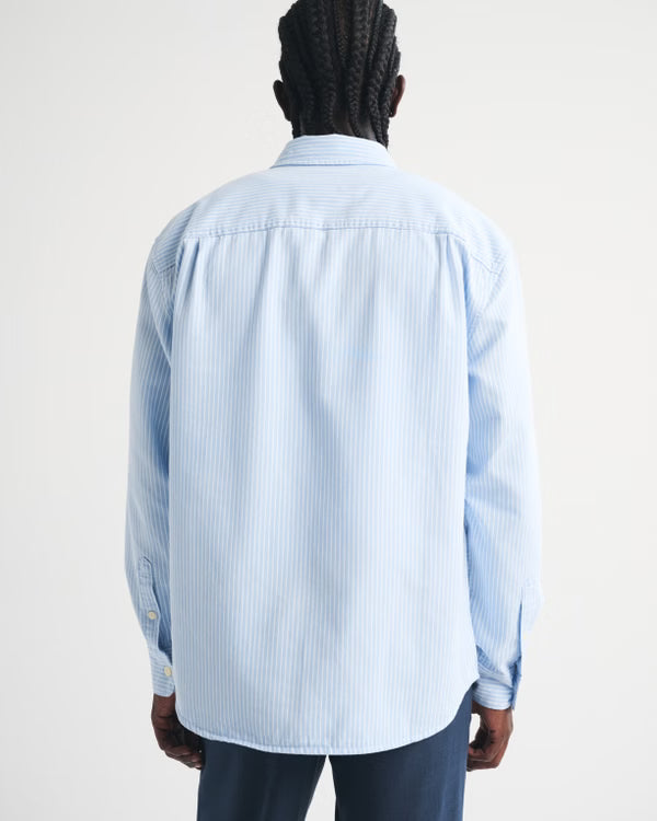 Abercrombie & Fitch - Twill Button-Up Shirt