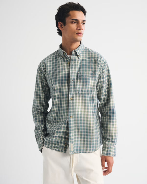 Abercrombie & Fitch - Twill Button-Up Shirt