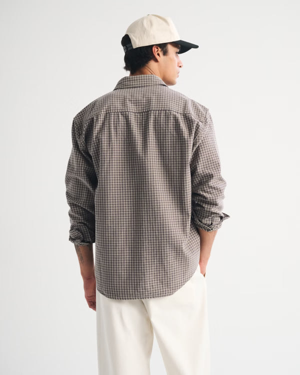 Abercrombie & Fitch - Twill Button-Up Shirt