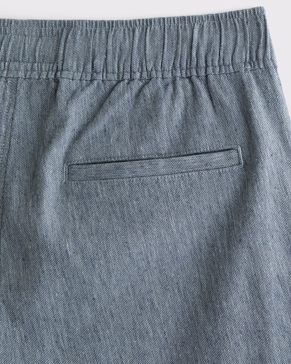 Abercrombie & Fitch - Linen-Blend Pull-On Short